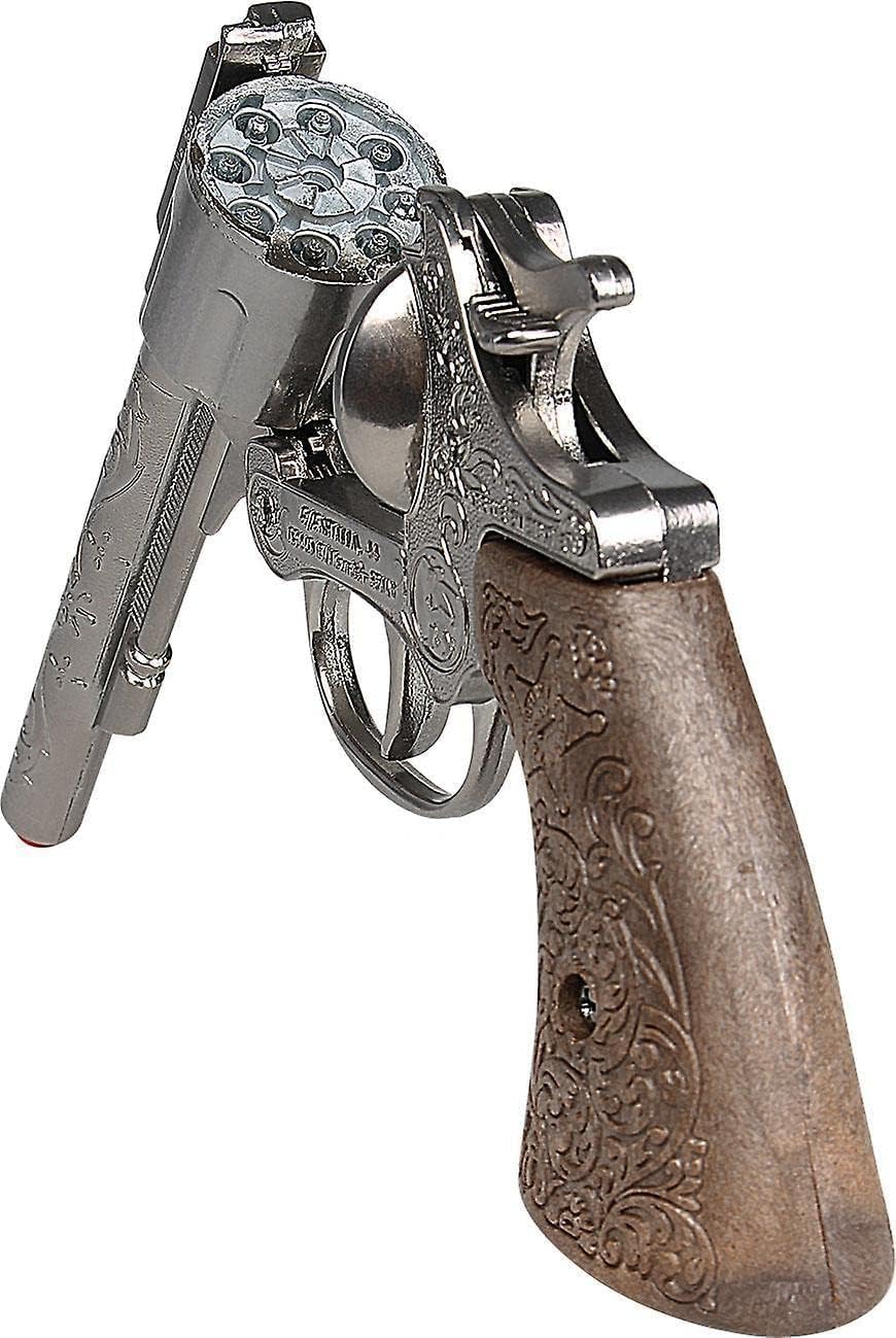 Gonher Diecast Metal 8 Ring Shot Cowboy Gun
